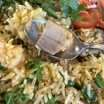 Pho Ivy - Huge piece of chicken in the fried rice... - Vietnamese Near Me - Elk Grove, California Pho Ivy - Huge piece of chicken in the fried rice... - Vietnamese Near Me - Elk Grove, California