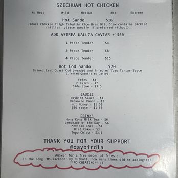 Daybird - Chicken Shop Near Me - Los Angeles, California