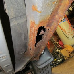 Rust on thr Right unibody frame Rust on thr Right unibody frame