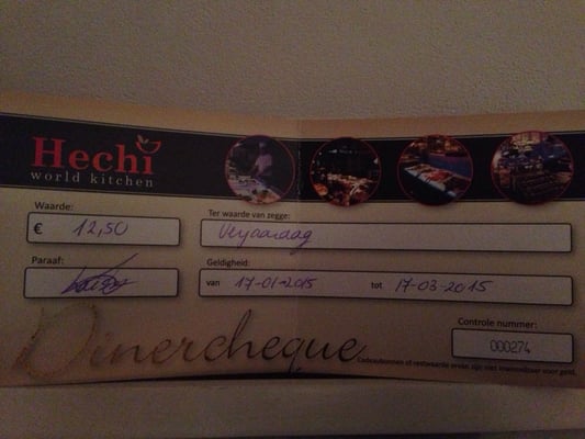 Menu photo 4 Hechi World Kitchen Antwerp, VAN