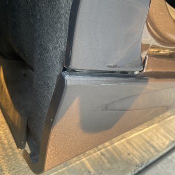 Memorial Collision Center  - Bottom skirt is all scratch didnt paint properly. - Body Shops Near Me - Houston, Texas