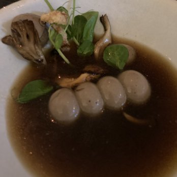 Dirt Candy - Mushroom themed dish was a little basic - Vegetarian Near Me - New York, New York