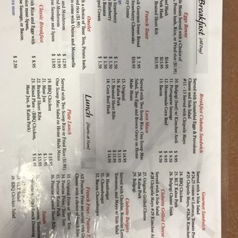 Button Up Cafe - Menu - Breakfast & Brunch Near Me - Pearl City, Hawaii