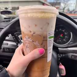 Starbucks - This has happened on many occasions, where on this ticket do you see sweet cream COLD FOAM???