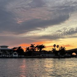 Salt And Mist Sea Tours - Sun going down over the islands.
