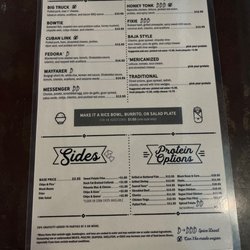 Crafted - Menu