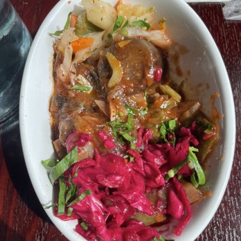 Cafe Turko - Eggplant Moussaka Durum - Halal Near Me - Seattle, Washington