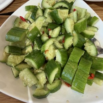 Juicy Dumpling Factory - Cucumber salad - Chinese Near Me - Redondo Beach, California