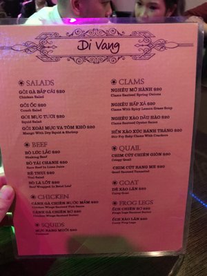 Menu photo 2 Di Vang Gretna, LA Menu photo 2 Di Vang Gretna, LA