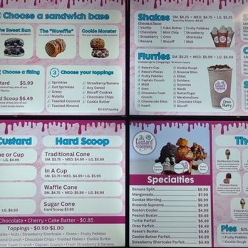 JJ's Custard Co. - Canton - Main menu screens - Ice Cream & Frozen Yogurt Near Me - Canton, Michigan JJ's Custard Co. - Canton - Main menu screens - Ice Cream & Frozen Yogurt Near Me - Canton, Michigan