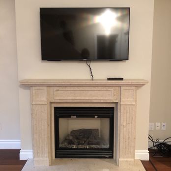 Atlas General Construction - Before fireplace photo - General Contractors Near Me - Menlo Park, California