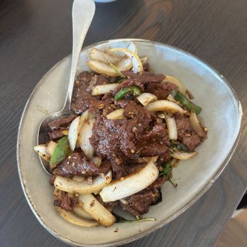 Burma Place - Chili Beef - Burmese Near Me - San Diego, California