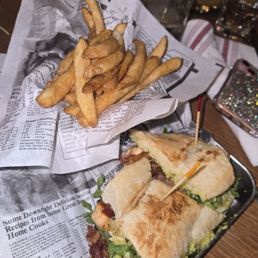 Blackened Salmon Sando