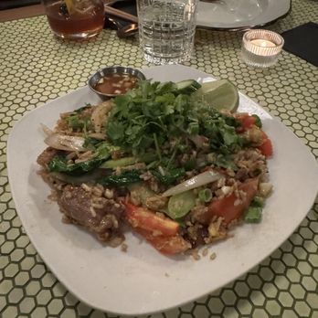 Street to Kitchen - Fried Rice with pork - Thai Near Me - Houston, Texas Street to Kitchen - Fried Rice with pork - Thai Near Me - Houston, Texas