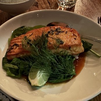 Bida Manda - Sweet Chili Salmon Dinner - Laotian Near Me - Raleigh, North Carolina