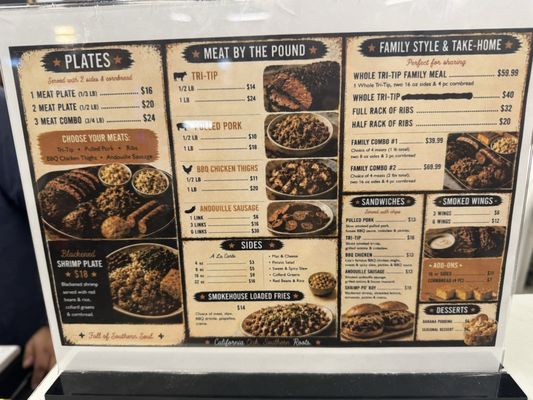 Menu photo 1 Lisas Southern Smokehouse Clovis, CA Menu photo 1 Lisas Southern Smokehouse Clovis, CA