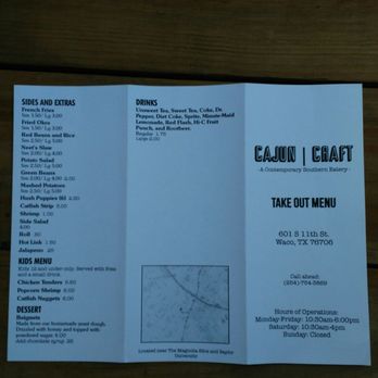 Cajun Craft - Cajun/Creole Near Me - Waco, Texas