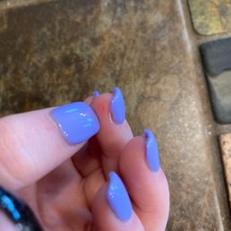 A cut from the drill, and the excess acrylic.