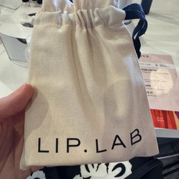 Lip lab tote with custom lipstick Lip lab tote with custom lipstick