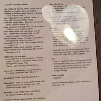Ollie's Juke Joint and Cafe - Menu - Bars Near Me - Kingston, Oklahoma Ollie's Juke Joint and Cafe - Menu - Bars Near Me - Kingston, Oklahoma
