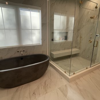 Reef Builders - standalone tub plus shower in the master bedroom - General Contractors Near Me Reef Builders - standalone tub plus shower in the master bedroom - General Contractors Near Me