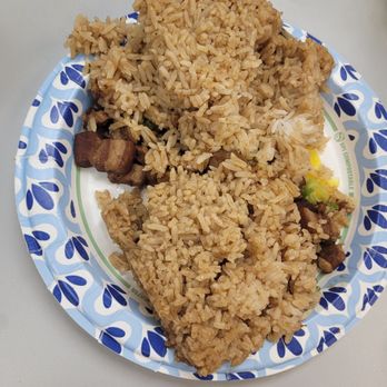 Canaan Cafe - Where is the meaty only a small portion under all those rice. - Taiwanese Near Me - Lomita, California