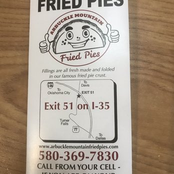 Arbuckle Mountain Fried Pies - Bakeries Near Me - Davis, Oklahoma