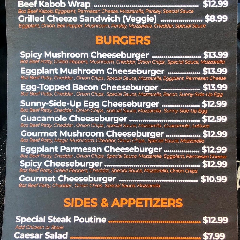 Menu Menu