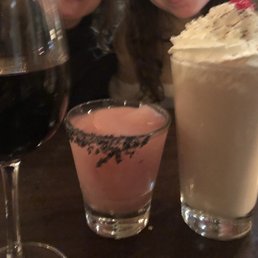 Cabernet, Pomegranate Margarita, Black & White Malted Shake. Cabernet, Pomegranate Margarita, Black & White Malted Shake.
