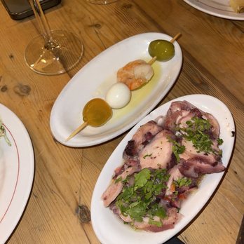 Casa Lolea - Octopus ceviche / prawn with quail egg - Tapas Bars Near Me - Barcelona, B