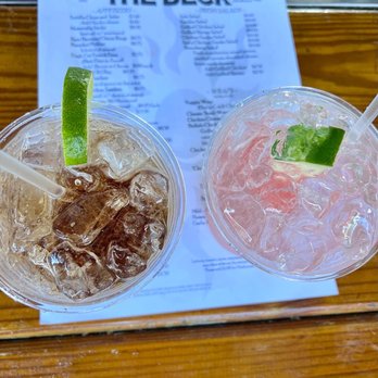 Dutchmaid Deck - two cocktails on a table - Bars Near Me - Ephrata, Pennsylvania