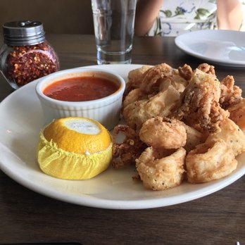 V's restaurant + bar - Calamari - Mediterranean Near Me - Malibu, California