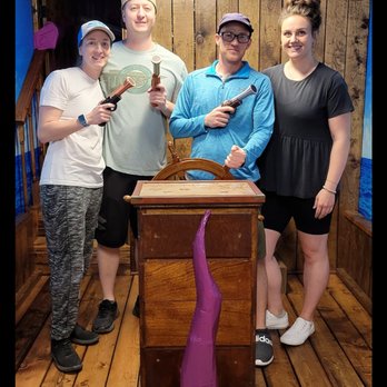 The Basement Escape Rooms - NEWEST ESCAPE ROOM...THE KRAKEN'S WRATH!! - Escape Games Near Me - Kalispell, Montana