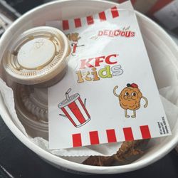 KFC - Kids meal comes with stickers