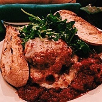 Flying Pig Pub & Kitchen - This massive meatball appetizer. SOOOOO WORTH IT. - Pubs Near Me - Oceanside, California Flying Pig Pub & Kitchen - This massive meatball appetizer. SOOOOO WORTH IT. - Pubs Near Me - Oceanside, California