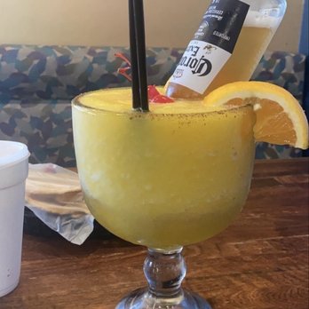 Los Magueyes - Mango beer margarita. Came with a Don Julio shot but I had them remove it. - Seafood Near Me - Burbank, Illinois