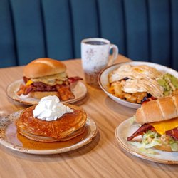 Brunch at Schoolyard, every Saturday and Sunday from 6am-2pm.