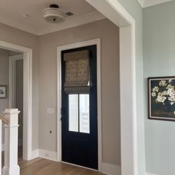 A Jones Carolina Shutters Blinds and Shades - Front door shade