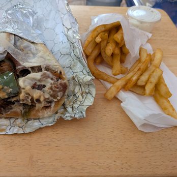 Gyro Stop - Philly Gyro with beef tallow fries - Greek Near Me - Palmdale, California Gyro Stop - Philly Gyro with beef tallow fries - Greek Near Me - Palmdale, California