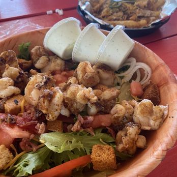 Lumberjacks Cafe - Salad with shrimp - Sandwiches Near Me - New Augusta, Mississippi