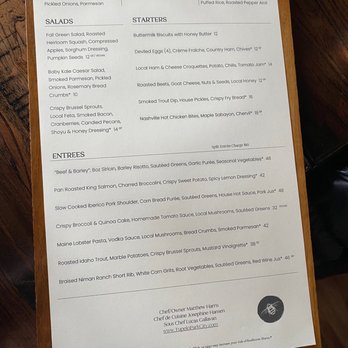 Tupelo Park City - New American Near Me - Park City, Utah
