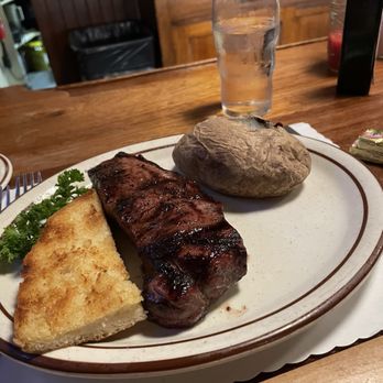 Hitching Post - This is the NY Strip. This was great but Someone else with me had the ribeye -- and that was better. But this was excellent too. - Barbeque Near Me - Casmalia, California