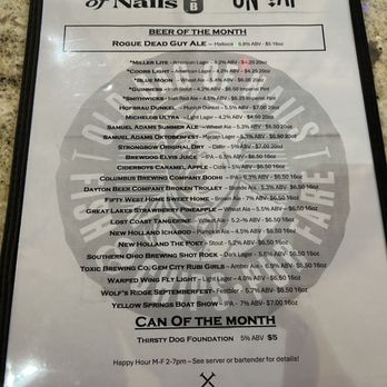 The Old Bag of Nails Pub - Menu - Wine Bars Near Me - Centerville, Ohio The Old Bag of Nails Pub - Menu - Wine Bars Near Me - Centerville, Ohio
