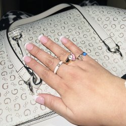 Rainbow Nail Spa - French manicure !! Beautiful
