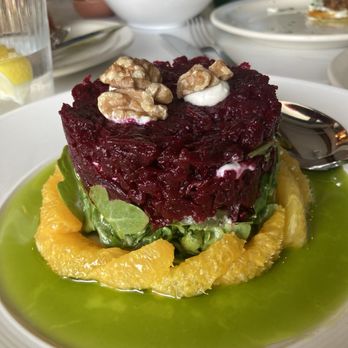 Selini - Beet feta orange salad - Greek Near Me - Delray Beach, Florida
