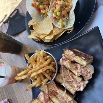 Down the Hatch Maui - Lobster and crab grilled cheese -shrimp tacos. Super yummy! - Seafood Near Me - Lahaina, Hawaii Down the Hatch Maui - Lobster and crab grilled cheese -shrimp tacos. Super yummy! - Seafood Near Me - Lahaina, Hawaii