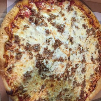 All American Pizza - Sausage with extra cheese. Great taste but cheese was inconsistent. - Pizza Near Me - Long Hill, New Jersey All American Pizza - Sausage with extra cheese. Great taste but cheese was inconsistent. - Pizza Near Me - Long Hill, New Jersey