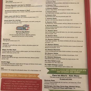 Rafa's Cafe Mexicano - Menu - Mexican Near Me - Dallas, Texas