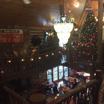 The Swinging Bridge - View from the second floor gift shop. - American Near Me - Paint Bank, Virginia