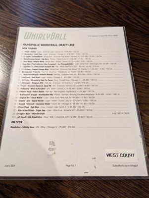 Menu photo 1 WhirlyBall Naperville, IL